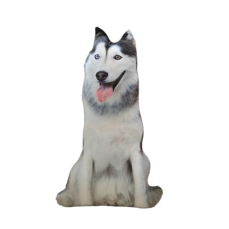 115676-d8heex.jpg Coussin 3D en forme de chien, rembourrage en coton, 50 cm – Image 4