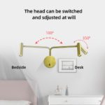 Applique murale LED rotative, avec interrupteur, design contemporain – Image 7