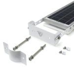 Lampadaire LED 1080X en aluminium, énergie solaire, capteur de mouvement PIR, 6'000mAH – Image 4