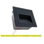 Applique murale LED encastrée, étanche IP65, éclairage d’intérieur ou d’extérieur, 5W – Image 6