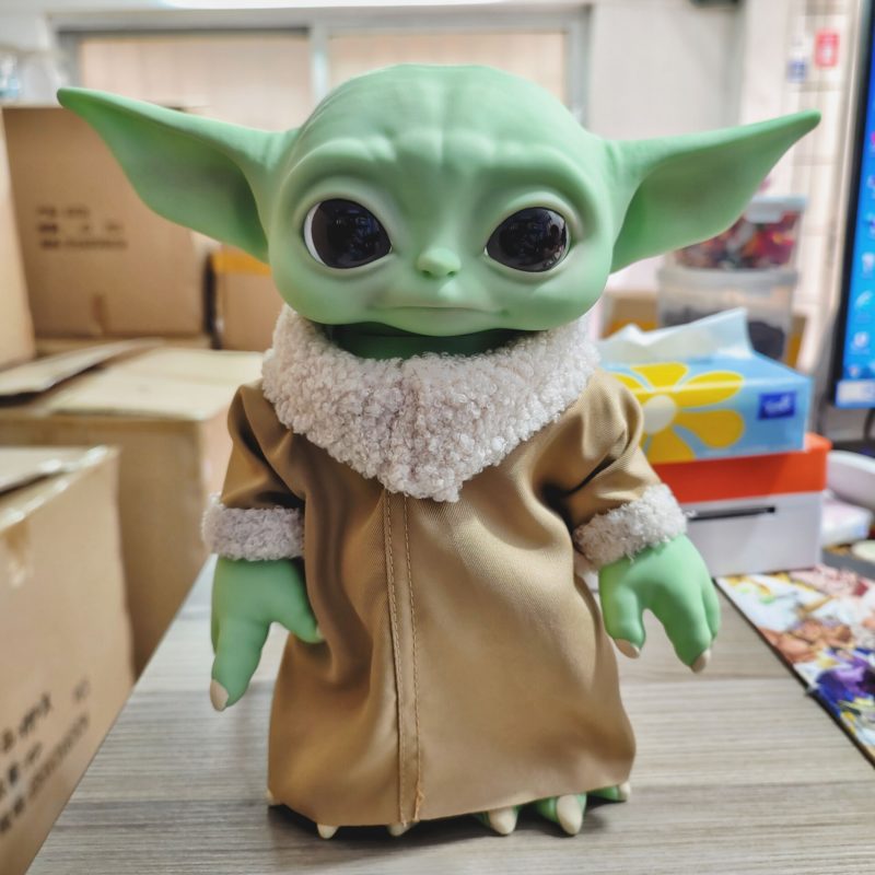 Figurine Yoda Grogu en PVC, Mandalorian, 28 cm – Image 4