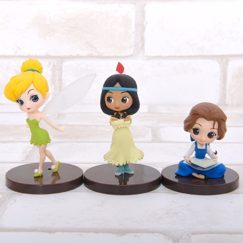 116340-rbgrmd.jpg Lot de 3 figurines de princesse et prince en PVC, Aurora, blanche-neige, Mulan, Jasmine, 8 cm – Image 4