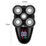 Rasoir électrique 5 en 1, affichage LED, rechargeable et étanche – Image 6