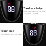 Rasoir électrique 5 en 1, affichage LED, rechargeable et étanche – Image 4