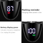 Rasoir électrique 5 en 1, affichage LED, rechargeable et étanche – Image 3