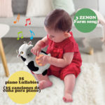 Peluche musicale et lumineuse, dessin animé, La Granja de Zenón, 22 cm – Image 3