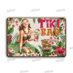 Plaque en métal rétro, Bar de plage, Pub, Pin Up, 20×30 cm – Image 4