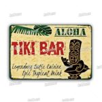 Plaque en métal rétro, Bar de plage, Pub, Pin Up, 20×30 cm – Image 5
