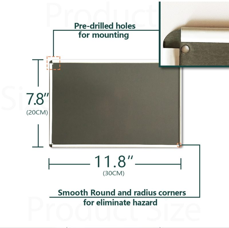 Plaque en métal rétro, nom de rue, signalétique, 20×30 cm – Image 6