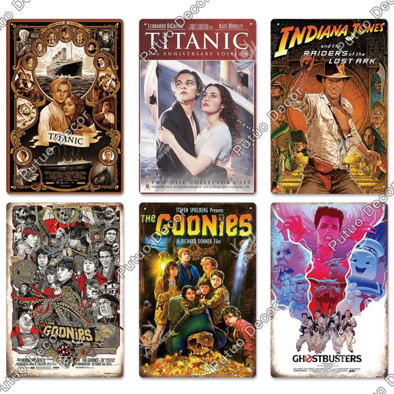 Plaque en métal rétro, affiche de film, 20×30 cm – Image 5