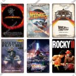 Plaque en métal rétro, affiche de film, 20×30 cm – Image 4