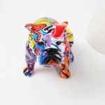 Figurine en résine de Bouledogue Anglais, artisanat créatif, décoration – Image 6