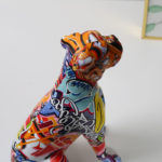 Figurine en résine de Boxer, Graffiti, artisanat créatif, décoration – Image 5