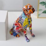 Figurine en résine de Boxer, Graffiti, artisanat créatif, décoration – Image 6