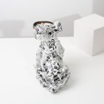 Figurine en résine de Bouledogue Anglais, Graffiti, artisanat créatif, décoration – Image 4