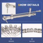 Kit d'instrument de restauration d'implants dentaires, tournevis à couple pour implant – Image 4