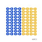 Lot de 120 cales de fixation élastiques dentaires, en caoutchouc – Image 5