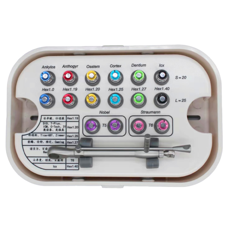 Kit d’instruments pour implant dentaire, outils de réparation pour dentiste – Image 2