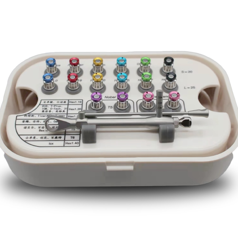 Kit d’instruments pour implant dentaire, outils de réparation pour dentiste – Image 3