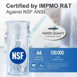 Système de purification d'eau pour la réduction des bactéries, 0,01 lm PVDF, membrane UF lavable, pour l'eau potable – Image 5