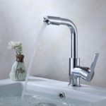 Mitigeur pour évier en acier inoxydable, eau froide et chaude – Image 4