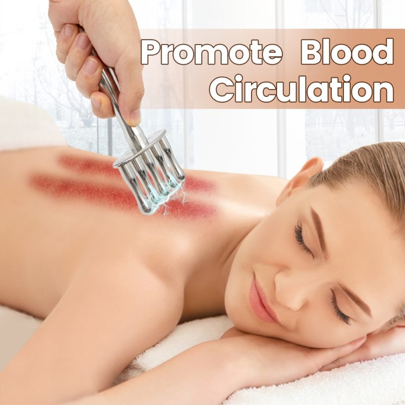 Bâton de massage méridien en acier inoxydable, thérapie magnétique, acide lymphatique, relaxation musculaire – Image 2