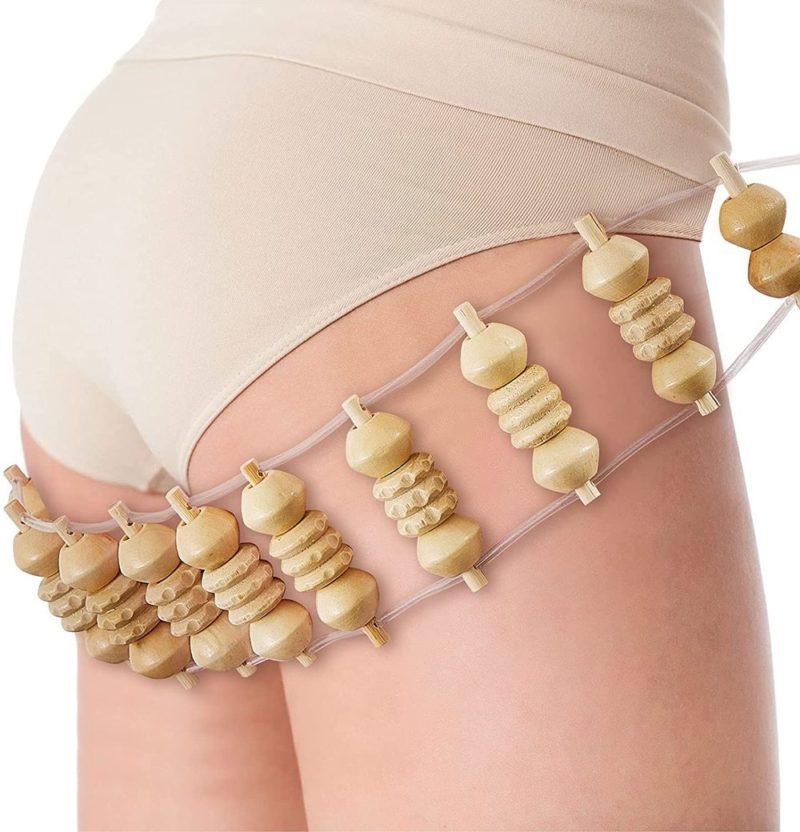 Outils de massage maderothérapie en bois, à point de déclenchement, douleur musculaire – Image 2