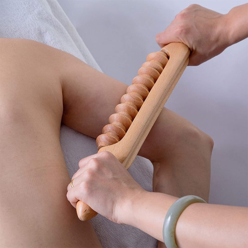 Outils de massage maderothérapie en bois, à drainage lymphatique, relaxation musculaire – Image 3