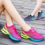 Chaussures de course en maille respirantes à lacets, baskets de sport – Image 2