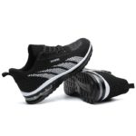 Chaussures de course en maille respirantes, légère à coussin d'air, baskets d'entraînement à lacets – Image 5