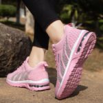 Chaussures de course en maille respirantes, légère à coussin d'air, baskets d'entraînement à lacets – Image 3