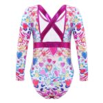 Body de danse de ballet pour fille, justaucorps à manches longues – Image 3