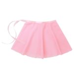 Jupe tutu de danse classique pour fille, en mousseline de soie, avec cravate à la taille, pour spectacle – Image 4