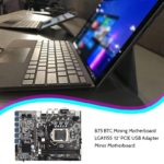Carte mère B75 ETH Mining, 12 PCIE vers USB, avec CPU G540, LGA1155, DDR3 – Image 5