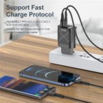 Chargeur rapide 65W, PD Port, USB A Port, Iphone – Image 4