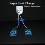 Chargeur rapide 65W, QC 3.0, à double ports PD et USB C, pour MacBook, iPad, iPhone, Samsung – Image 5