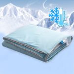 Couverture rafraîchissante lisse, couette légère avec double face en tissu froid et rafraîchissant