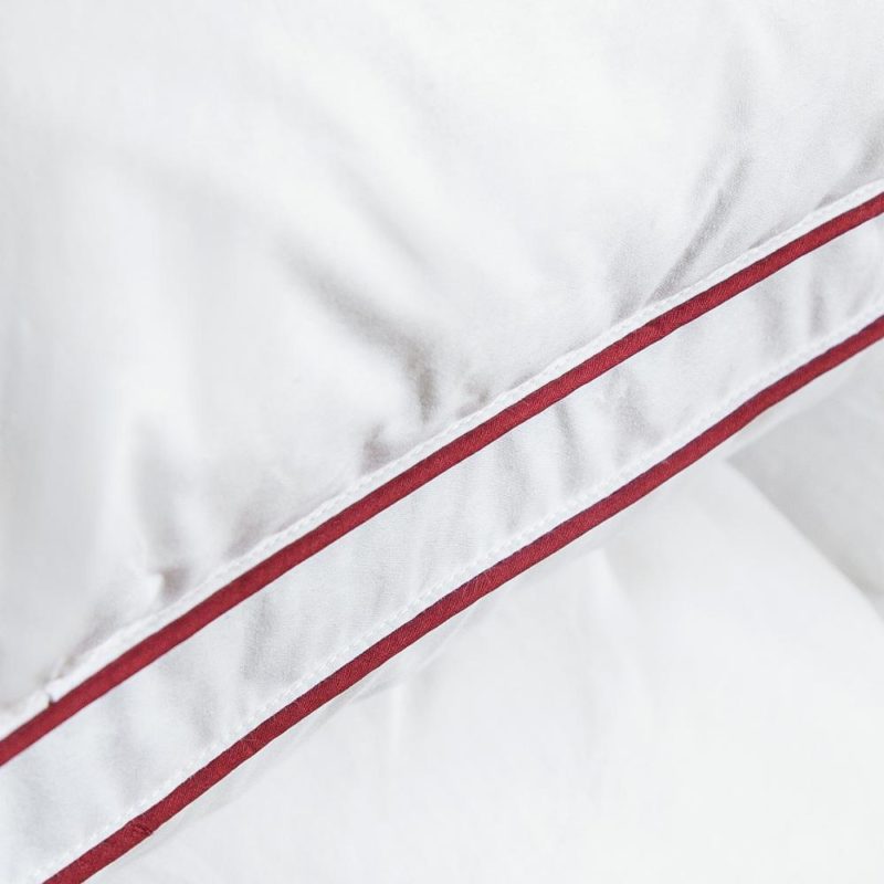 Oreiller 3D en duvet d'oie, coussin de lit, antifuite de plume – Image 5