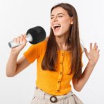 Microphone de karaoké portable, connexion sans fil intelligente, Bluetooth – Image 2