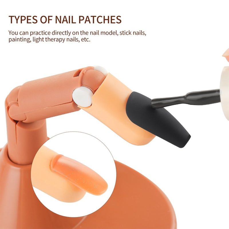 120364-hvo4nx.jpg Kit d'apprentissage du Nail Art, avec base réglable, onglerie pour débutant, 100 pièces – Image 5