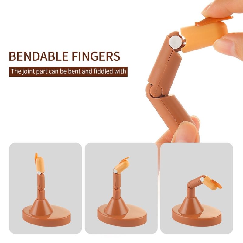 120364-rw9kjq.jpg Kit d'apprentissage du Nail Art, avec base réglable, onglerie pour débutant, 100 pièces – Image 3