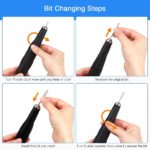 Ponceuse à ongles électrique 65W, 35'000 tr/min, pour manucure et pédicure, lime à ongles professionnelle – Image 7