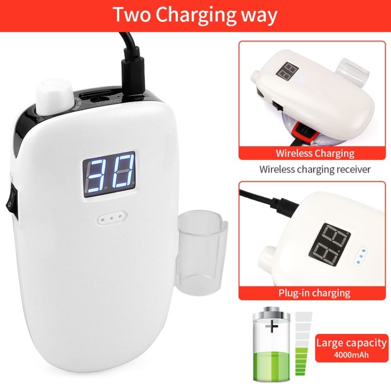 Ponceuse à ongles professionnelle 36W, 30'000 tr/min, portable, charge sans fil, manucure et pédicure – Image 6