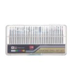 Mèches de diamant pour ponceuse à ongles professionnelle, lime à cuticules, 30 pièces – Image 5