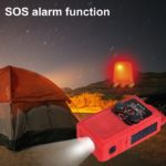 Radio portable d'urgence FM, AM, NOAA, SOS à LED, éclairage à manivelle, pour camping – Image 5