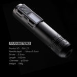 Machine à tatouer sans fil avec écran LED et moteur sans noyau, rotative, rechargeable, 1800mah – Image 4