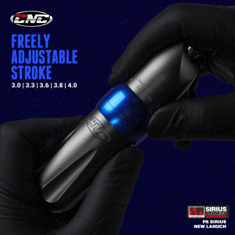 Kit de stylo de tatouage professionnel réglable, rotatif, avec pédale, pour maquillage permanent – Image 6