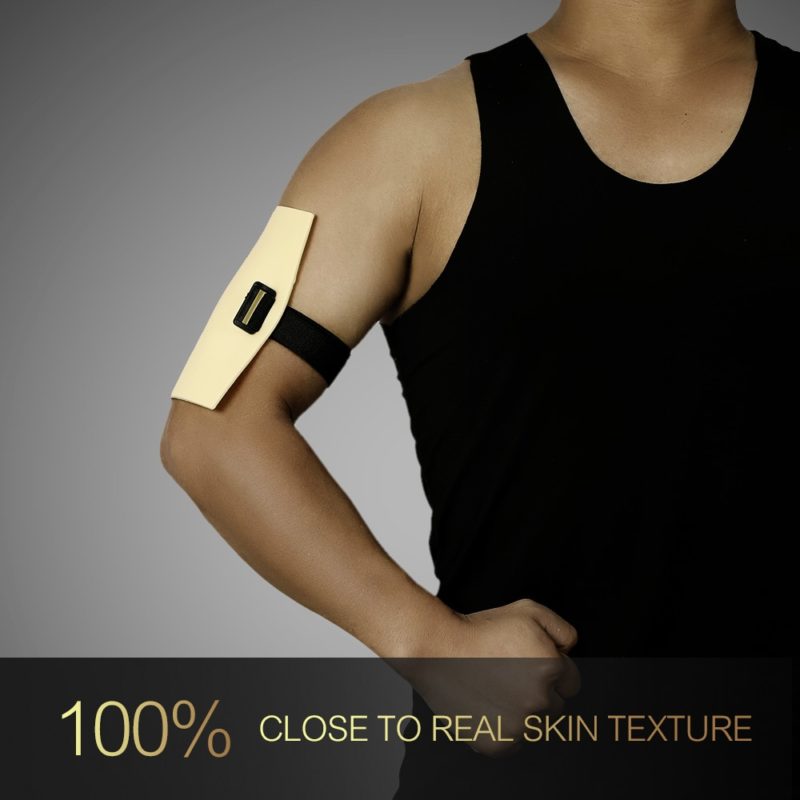 Lot de 10 peaux à tatouer en silicone, réutilisable, pour débutant et entrainement – Image 2