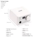 Ponceuse à ongles professionnelle, appareil de manucure et pédicure, lime électrique 65W, 35'000 tr/min – Image 8
