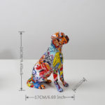 Figurine en résine de Boxer, Graffiti, artisanat créatif, décoration – Image 7